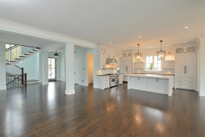 Luxury Open Kitchen Floor Plan Western Springs IL